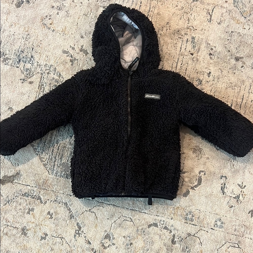 Eddie Bauer reversible black jacket 4t- Kids